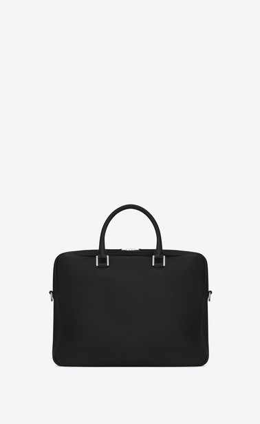 sac de jour briefcase in grained leather